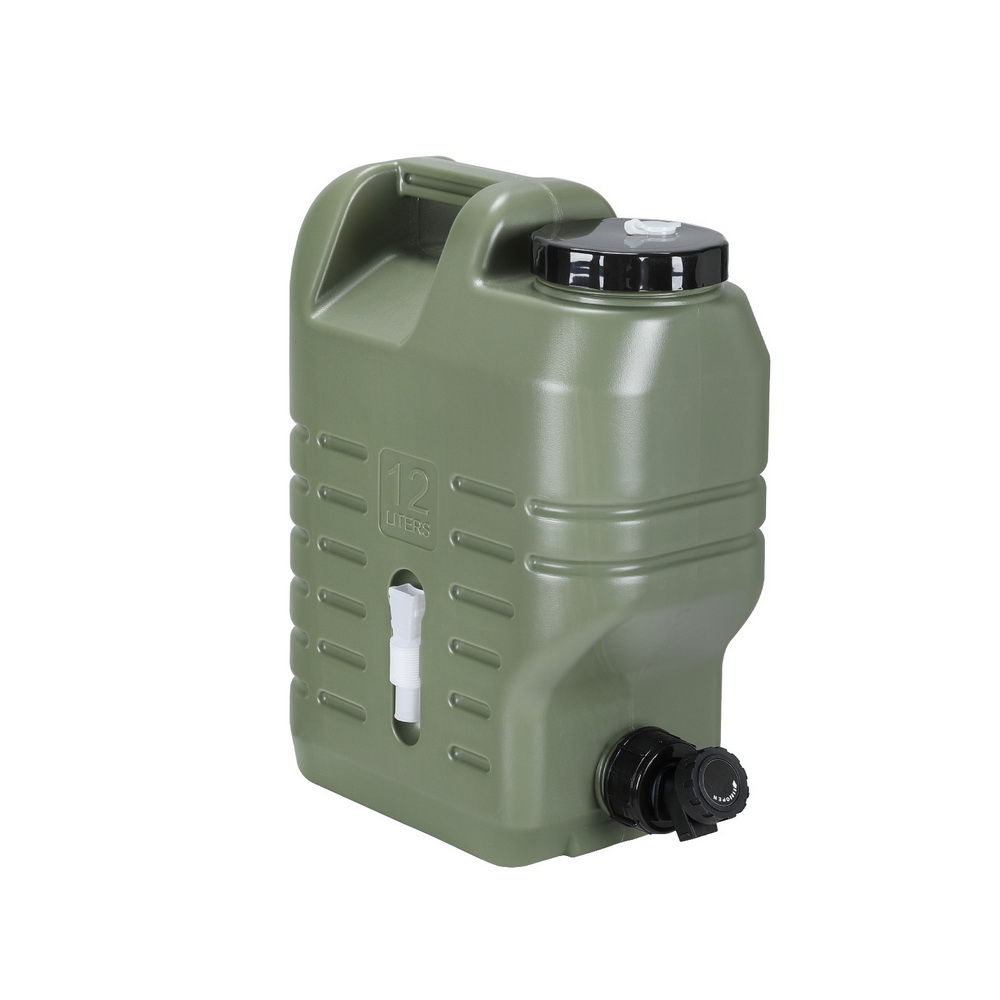 CAMP-B-TANK-12L-GN-173384-00 Weisshorn12L Water Container Jerry Can Bucket Camping Outdoor Storage Tank - Image 1