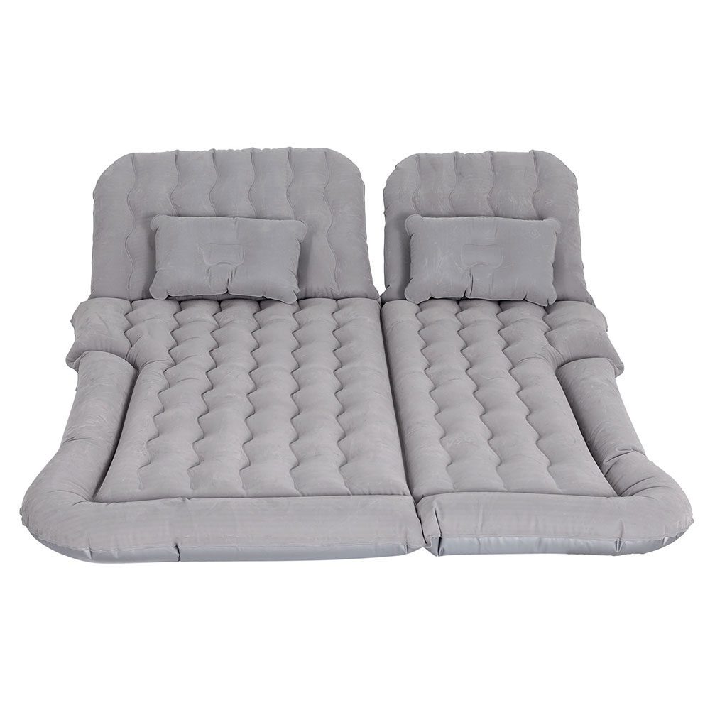 CB-MT-175X130-GR-143797-00 Weisshorn Car Mattress 175x130 Inflatable SUV Back Seat Camping Bed Grey - Image 1