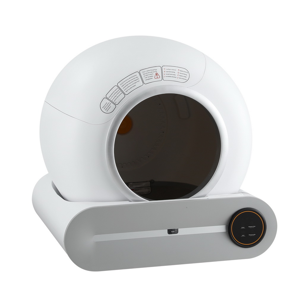 PET-CLB-9L-APP-WH-186667-00 i.Pet Automatic Cat Litter Box Self-Cleaning Large Smart Cat Litter Box Toilet App Control 9L - Image 1