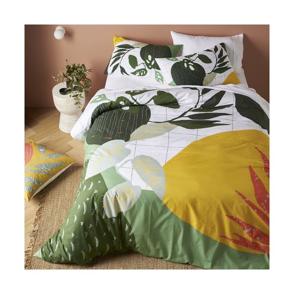 V107-12349-200574-00 Ren Digital Printed Quilt Cover Set by Accessorize King - Image 1