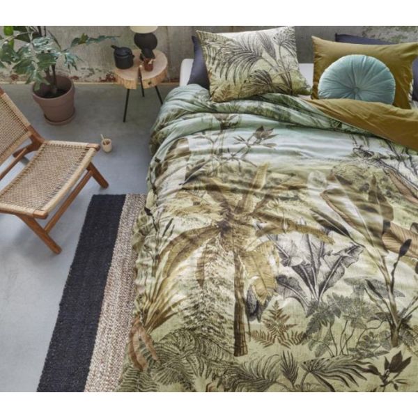 V107-1740337-200798-00 Broc Riviera Maison Cotton Natural Quilt Cover Sets by Bedding House Queen - Image 1