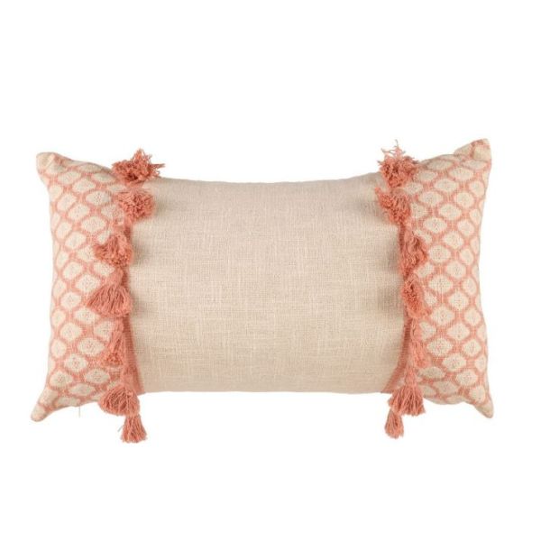 V107-5097339-200548-00 Eleni Pink Filled Cushion by Accessorize - Image 1