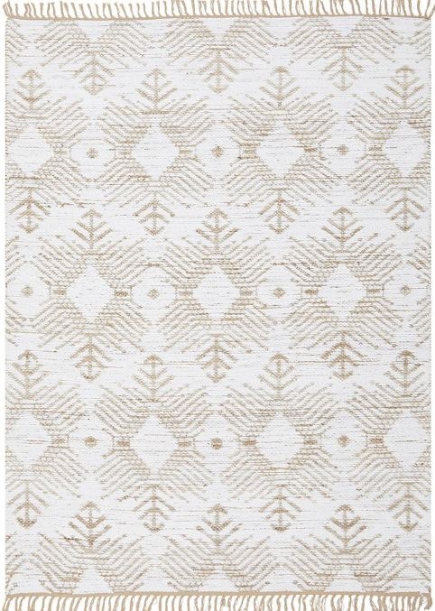 V107-BOD-ROSA-280X190-207223-00 Bodhi Rosa Natural Rug by Rug Culture-280X190CM - RECTANGLE - Image 1