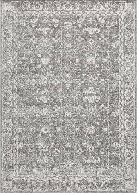 V107-EVO-252-SIL-330X240-217630-00 Evoke 252 Silver by Rug Culture -330X240CM - RECTANGLE - Image 1