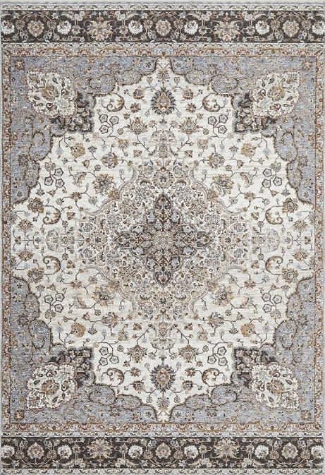 V107-JPR-77-SILVER-380X300-207257-00 Jaipur 77 Silver by Rug Culture-380X280CM - RECTANGLE - Image 1