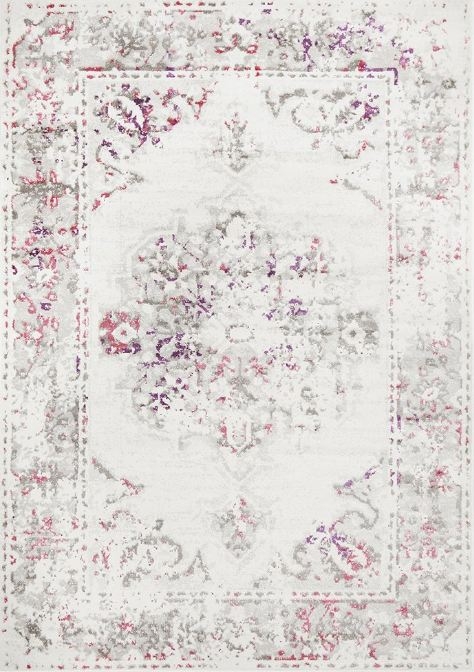 V107-MET-602-PNK-290X200-208120-00 Metro 602 Pink by Rug Culture-290X200CM - RECTANGLE - Image 1