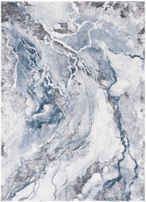 V107-MIN-222-BLUE-330X240-217568-00 Mineral 222 Blue by Rug Culture-330X240CM - RECTANGLE - Image 1