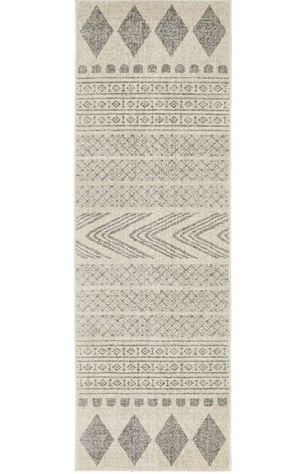 V107-MIR-359-GRY-300X80-208431-00 Mirage 359 Grey Runner By Rug Culture-300X80CM - RUNNER - Image 1