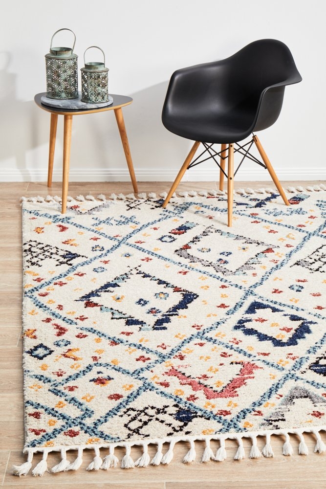 V107-MKS-111-WHT-340X240-208168-00 Marrakesh 111 White By Rug Culture - 340X240CM - RECTANGLE - Image 1
