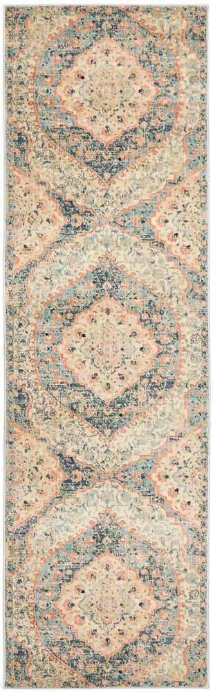 V107-ODY-150-NAVY-300X80-208555-00 Odyssey 150 Navy Runner by Rug Culture - 80 x 300 cm - RUNNER - Image 1