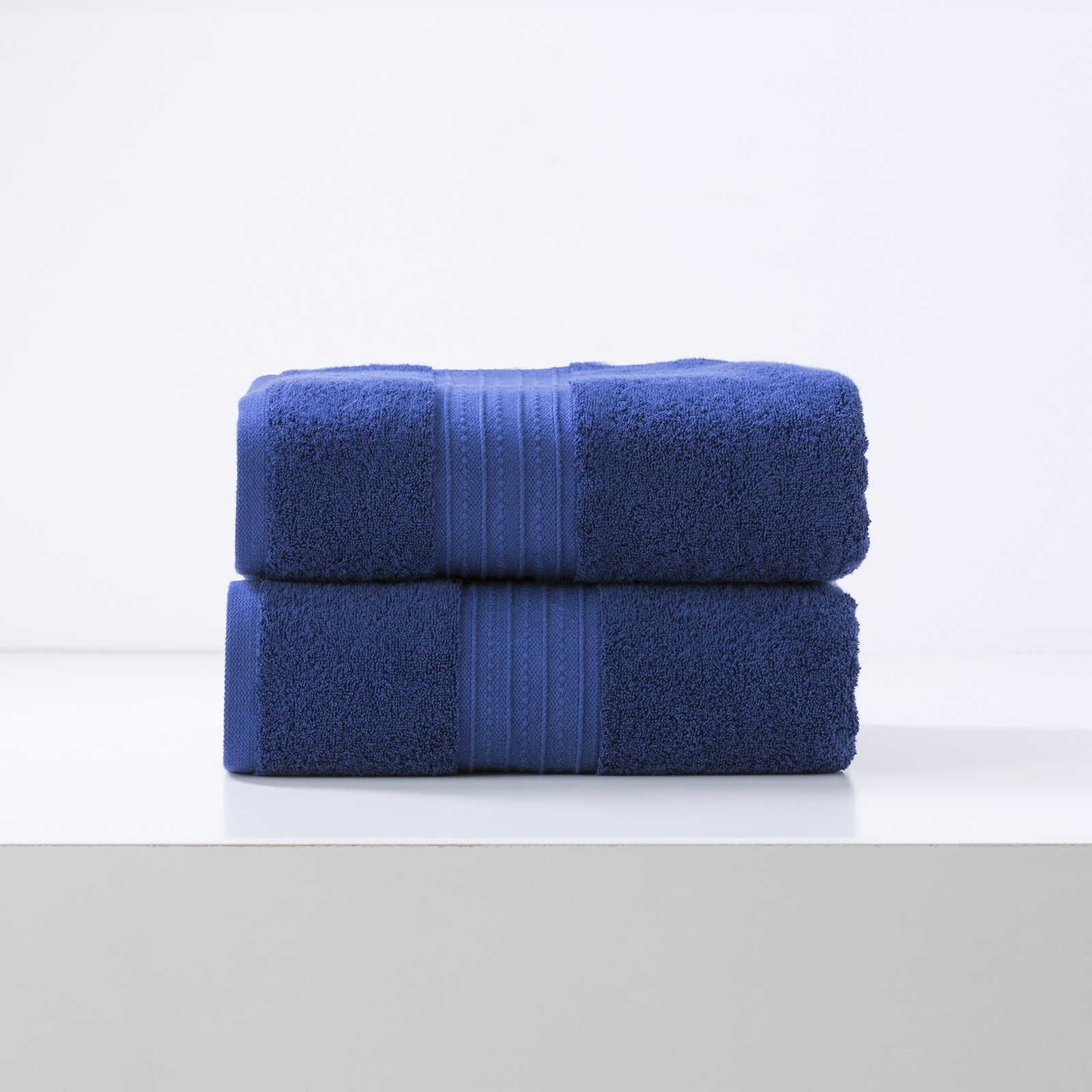 V107-SH313350-196109-00 Brentwood 650 GSM Low Twist 2 Pack Royal Bath Sheet by Renee Taylor - Image 1