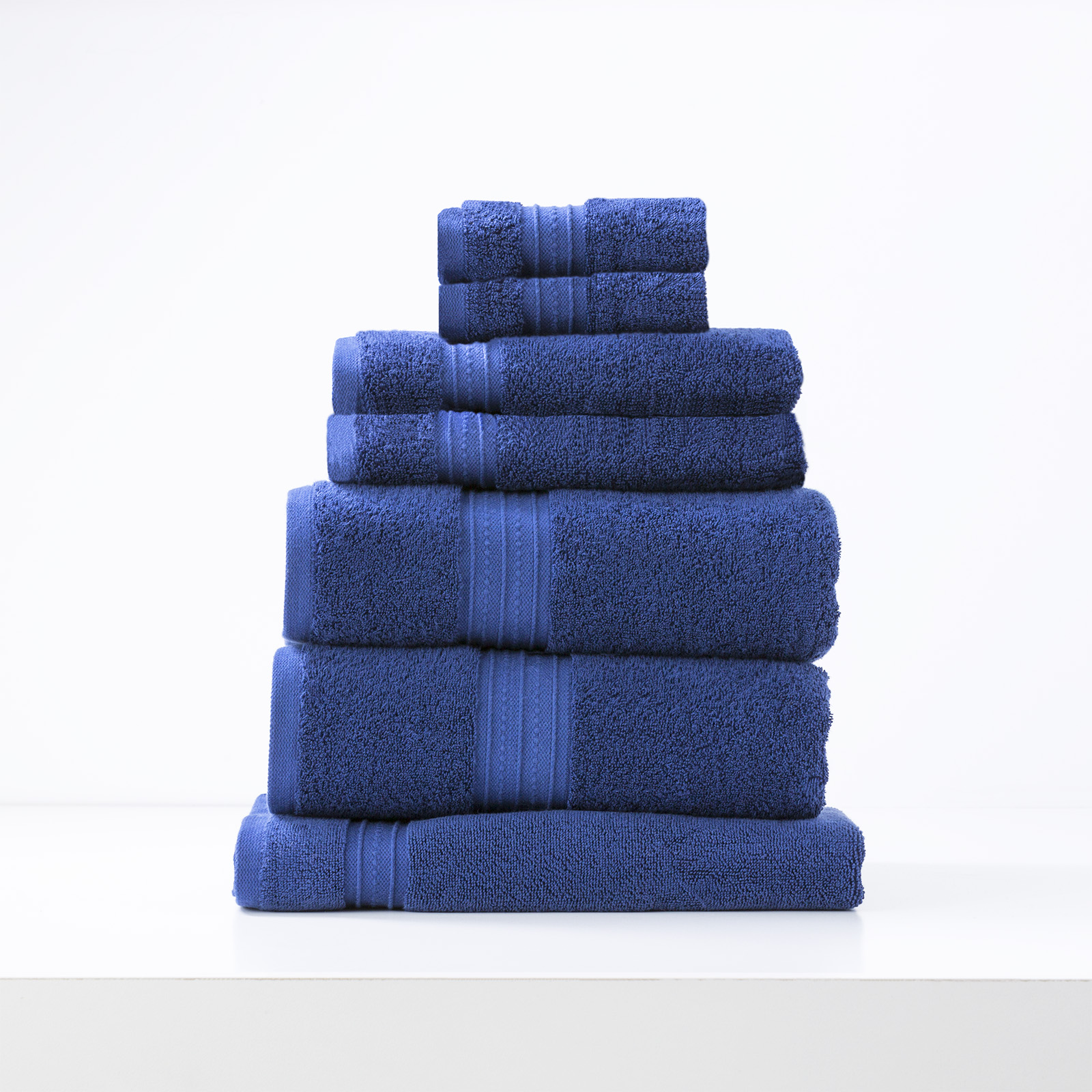 V107-SH313410-196157-00 Brentwood 650 GSM Low Twist 7 Piece Royal Bath Sheet by Renee Taylor - Image 1