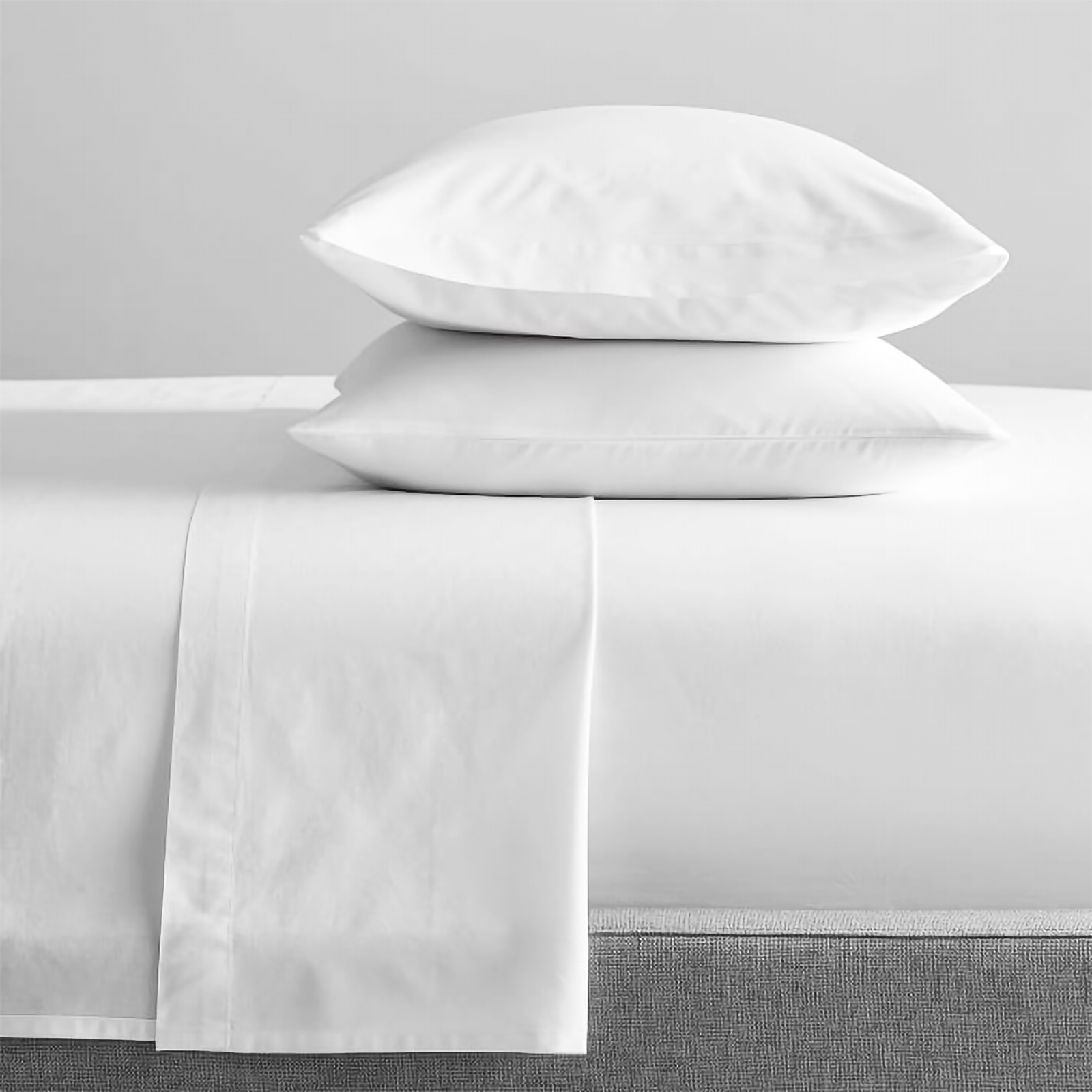 V107-SH315015-196176-00 300 Thread Count 100 % Organic Cotton White Sheet Sets by Renee Taylor King - Image 1