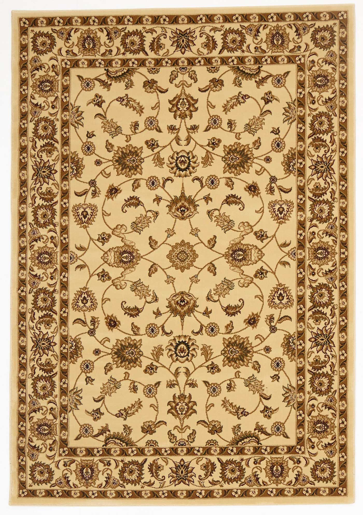 V107-SYD-1-II-230X160-207329-00 Sydney 1 Ivory Ivory Rug by Rug Culture - 230X160CM - RECTANGLE - Image 1
