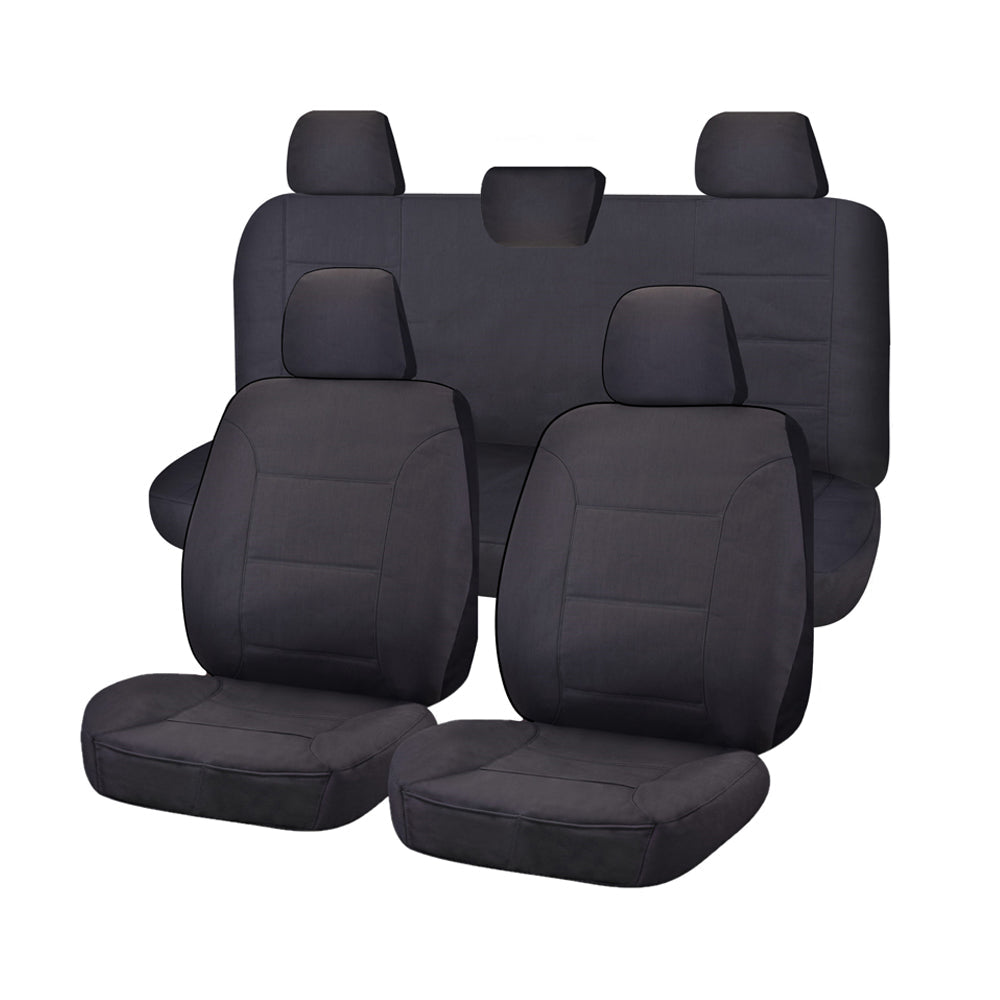 V121-ALTMAMR108_ALTMAMR108 Seat Covers for VOLKWAGEN AMAROK 2H SERIES 02/2011 ? ON DUAL CAB FR CHARCOAL ALL TERRAIN - Image 1