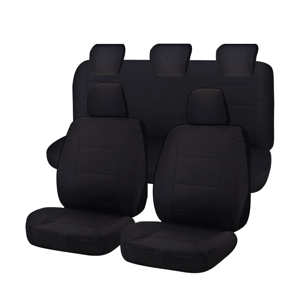V121-ALTMBT1004_ALTMBT1004 Seat Covers for MAZDA BT-50 FR UR 09/2015 - ON DUAL CAB FR BLACK ALL TERRAIN - Image 1