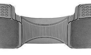 Colossus 1 Piece Rubber/Carpet Car Mat Grey