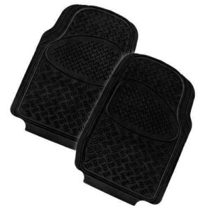 Velocity 2 Piece Car Mat Black