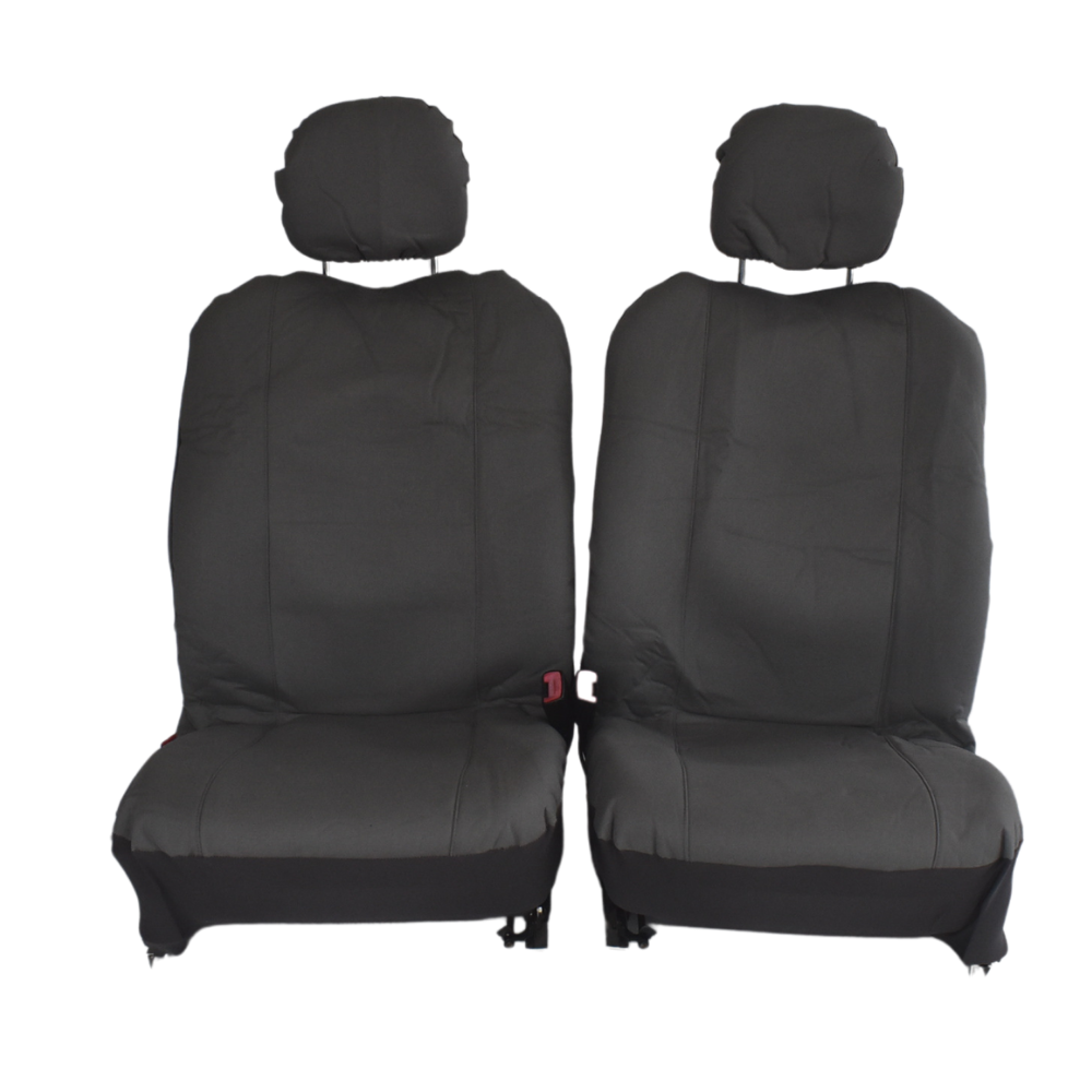 V121-TMDCOMM06CHALGRY_3_98627197-394e-489c-8ed2-c6f39115bf4c Challenger Canvas Seat Covers - For Holden Commodore Sedan (2006-2013) - Image 1