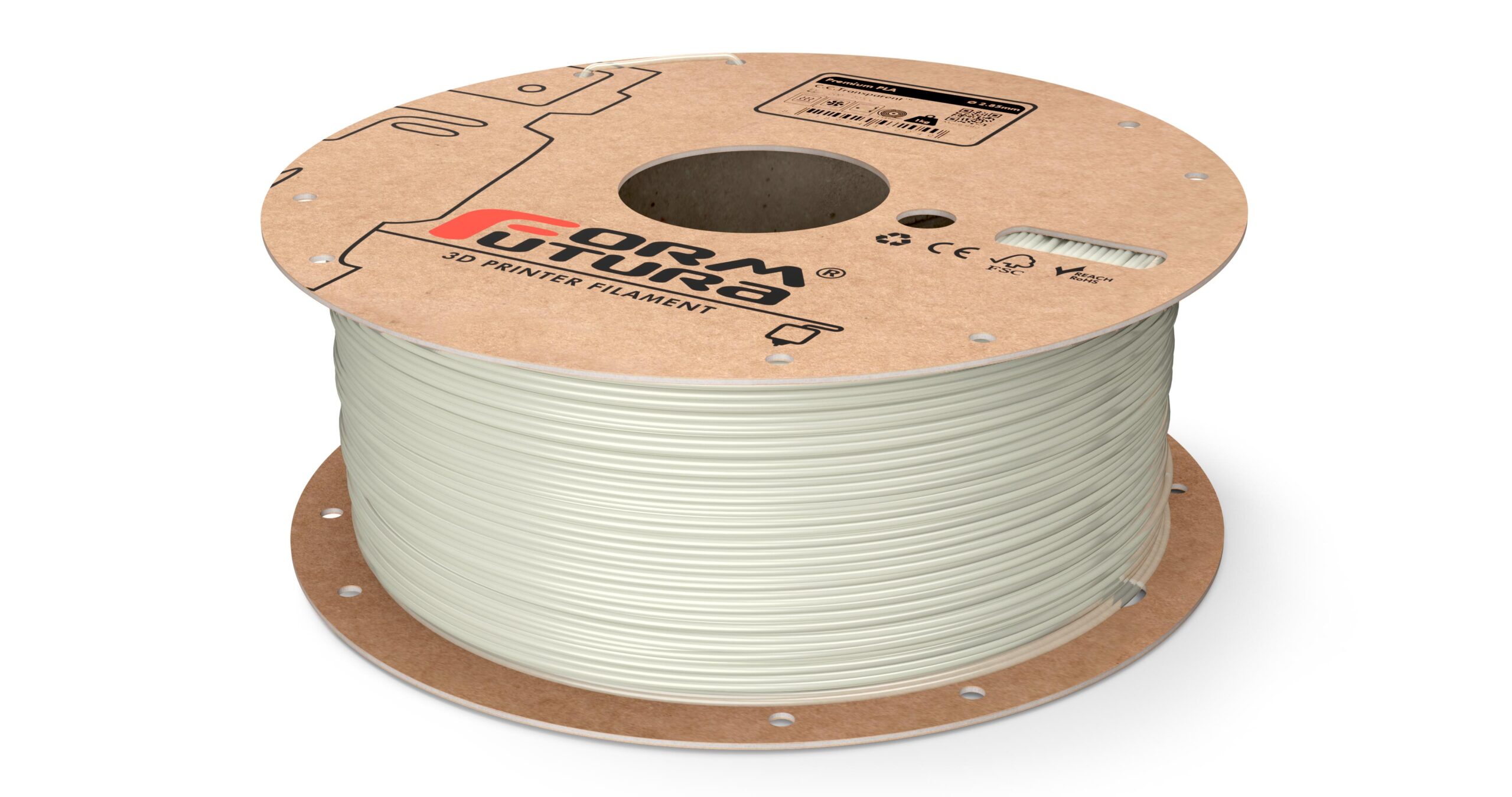 V177-175PPLA-CCTRAN-2300_Premium-PLA-CCTransparent-175-1000g__43722_1 PLA 3D Printer Filament Premium PLA 1.75mm C.C.Transparent 2300 gram - Image 1