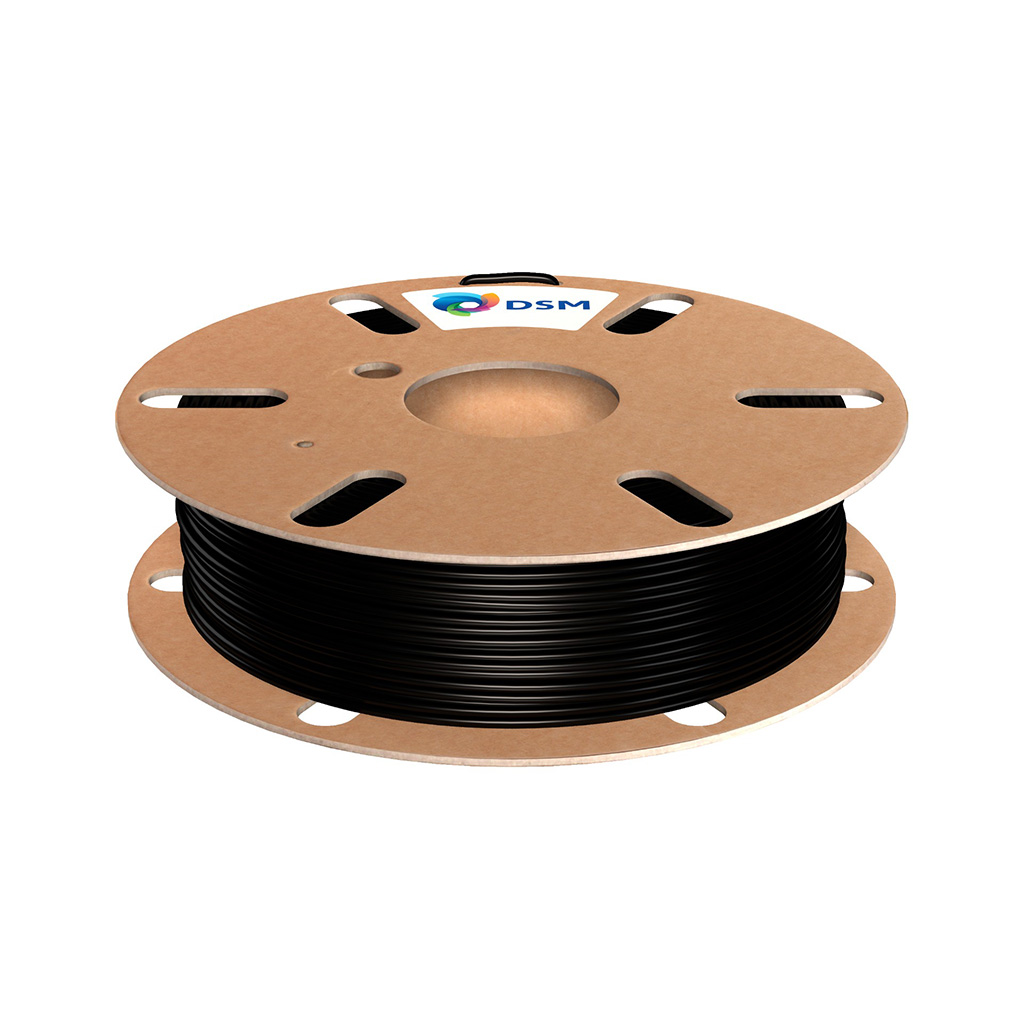 V177-285AT3040-BLCK-0500_DSM-Arnitel-ID3040-PETP-Black-1__13452_1 PETP 3D Printer Filament Arnite ID 3040 PETP 2.85mm 500 gram Black - Image 1