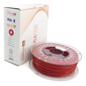 PLA Filament Copper 3D PLActive - Innovative Antibacterial 2.85mm 50gram Classic Red Color 3D Printer Filament