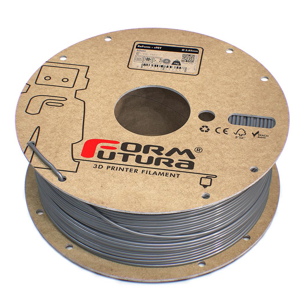 V177-285RPET-LIGR-1000_rpet__11151_1 Glass feel recycled PETG Filament ReForm - rPET 2.85mm 1000 gram Light Green 3D Printer Filament - Image 1