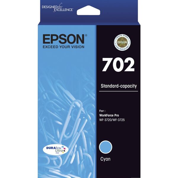 V177-AL-EPC13T344292-EPC13T344292__11153-00 EPSON 702 CYAN INK DURABRITE WF-3720 WF-3725 - Image 1