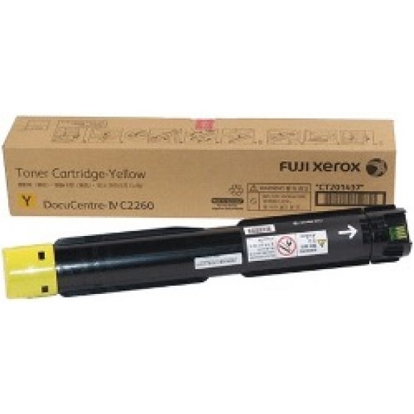 V177-AL-FXCT201437_CT201437__19230_1 FUJIFILM FUJI XEROX DOCUCENTRE IV C 2260/2263/226 YELL TONER CART - Image 1