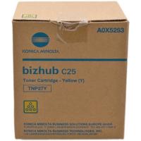 V177-AL-MEA0X5-293-A0X5-293__83986-00 KONICA MINOLTA BIZHUB C25 TNP27 YELLOW TONER - 6K - Image 1