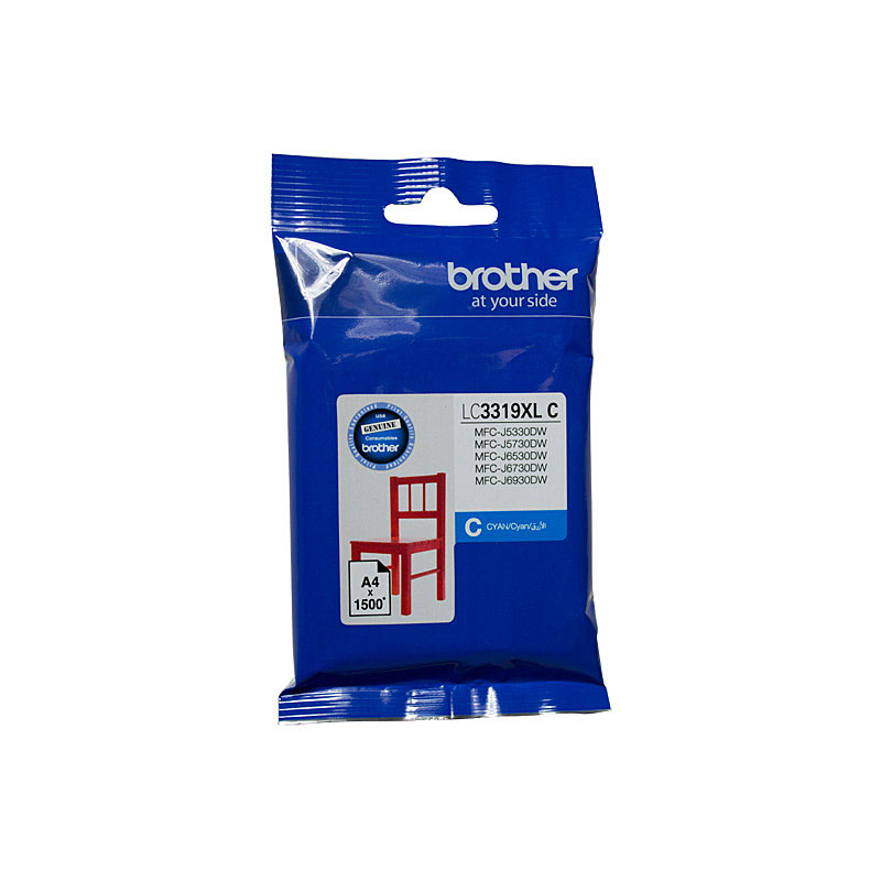 V177-D-B3319XLC_uc__91460_1 BROTHER LC-3319 XL Cyan to Suit - J5330DW/J5730DW/J6530DW/J6730DW/J6930DW Cartridge - Image 1