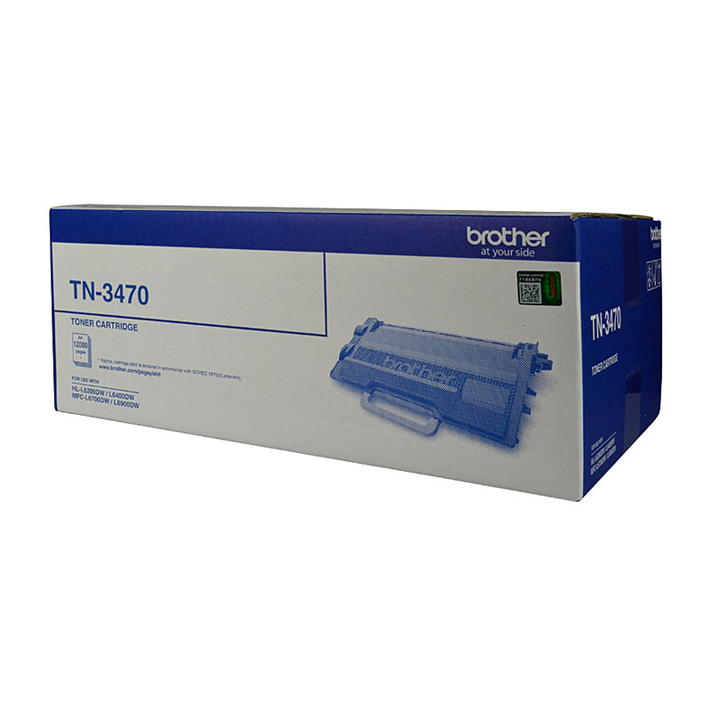 V177-D-BN3470_uc__19866_1 Brother TN-3470 Mono Laser Toner - High Yield up to 12000 Pages- L6200DW, L6400DW, L6700DW, L6900DW - Image 1