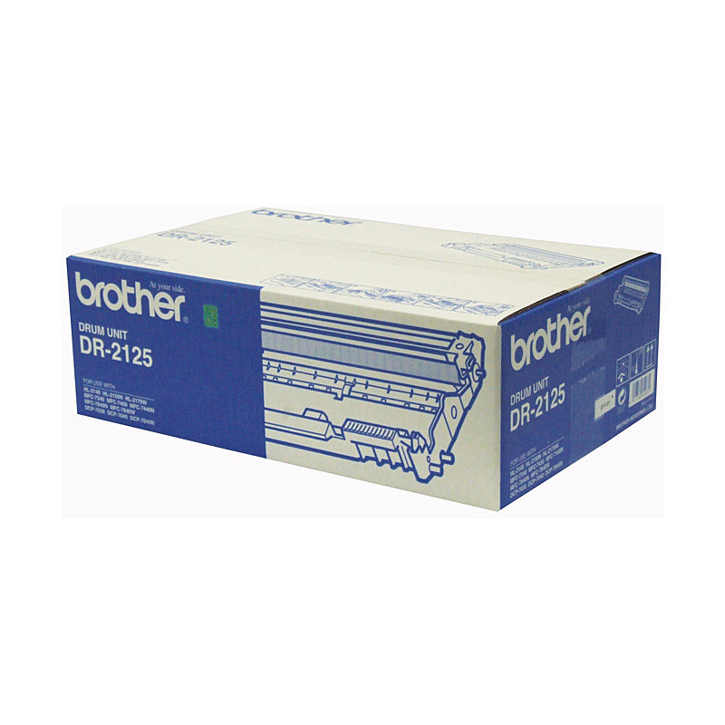 V177-D-BR2125_uc__94143_1 Brother DR-2125 Mono Laser Drum- DCP-7040, MFC-7340/7440N/7840W, HL-2140/2142/2150N/2170W- up to 12,000 pages - Image 1