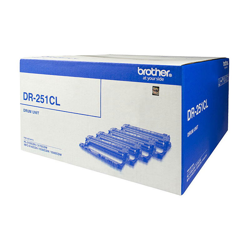 V177-D-BR251_uc__02114_1 Brother DR-251CL Drum Unit - HL-3150CDN, 3170CDW, MFC-9140CDN, 9330CDW, 9335CDW, 9340CDW, DCP-9015CDW 15,000 Pages - Image 1