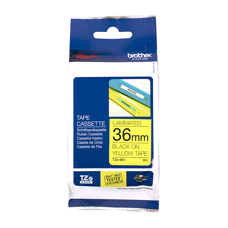 V177-D-BTZ661_uc__86110_1 BROTHER TZe661 Labelling Tape - Image 1