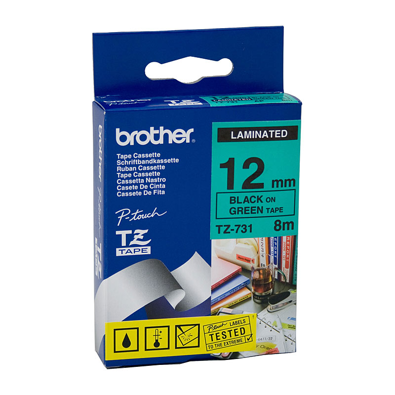 V177-D-BTZ731_uc__24729_1 BROTHER TZe731 Labelling Tape - Image 1