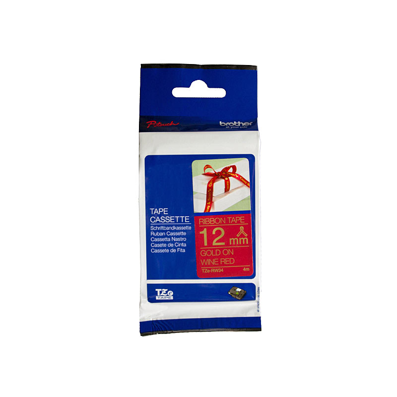 V177-D-BTZRW34_uc__95381_1 BROTHER TZeRW34 Labelling Tape - Image 1