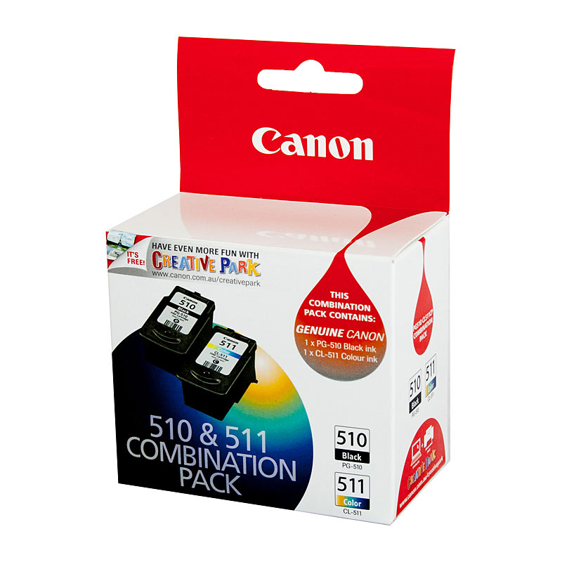 V177-D-C510511T_uc__80284_1 CANON PG510 CL511 Twin Pack - Image 1