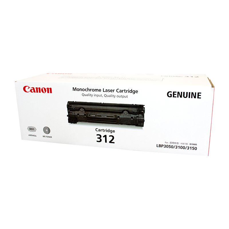V177-D-CART312_uc__04139_1 CANON Cartridge312 Black Toner - Image 1