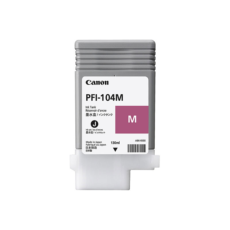 V177-D-CI104M-uc__81164-00 CANON PFI104 Magenta Ink - Image 1