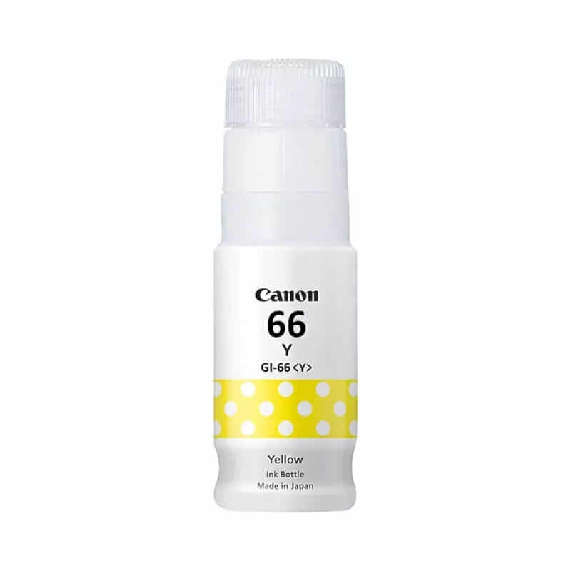 V177-D-CI66Y_GI66Y_image-001__02656_1 CANON GI66 Yellow Ink Bottle - Image 1