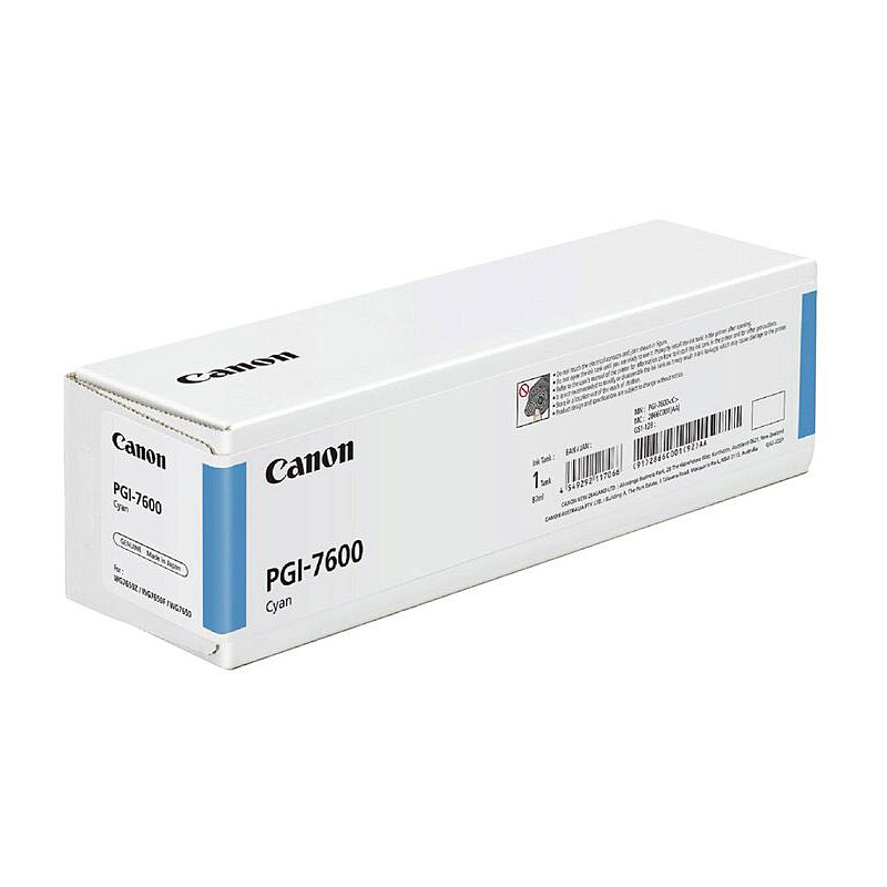 V177-D-CI7600C_uc__66282_1 CANON PGI7600 Cyan Ink Tank - Image 1