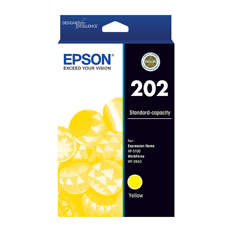 V177-D-E202Y_uc__95768_1 EPSON 202 Yellow Ink Cartridge - Image 1