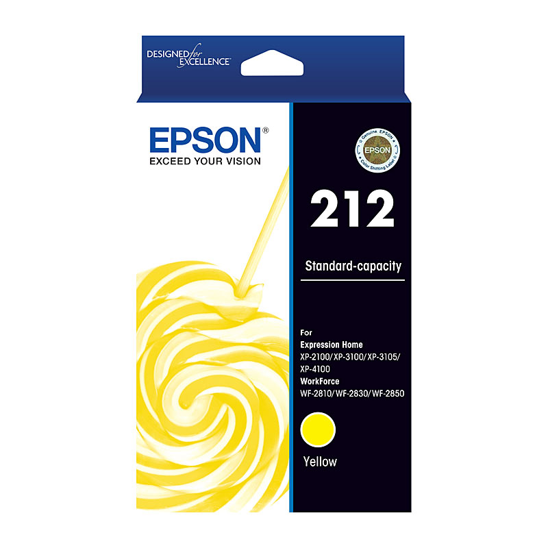 V177-D-E212Y_uc__51575_1 EPSON 212 Yellow Ink Cartridge - Image 1