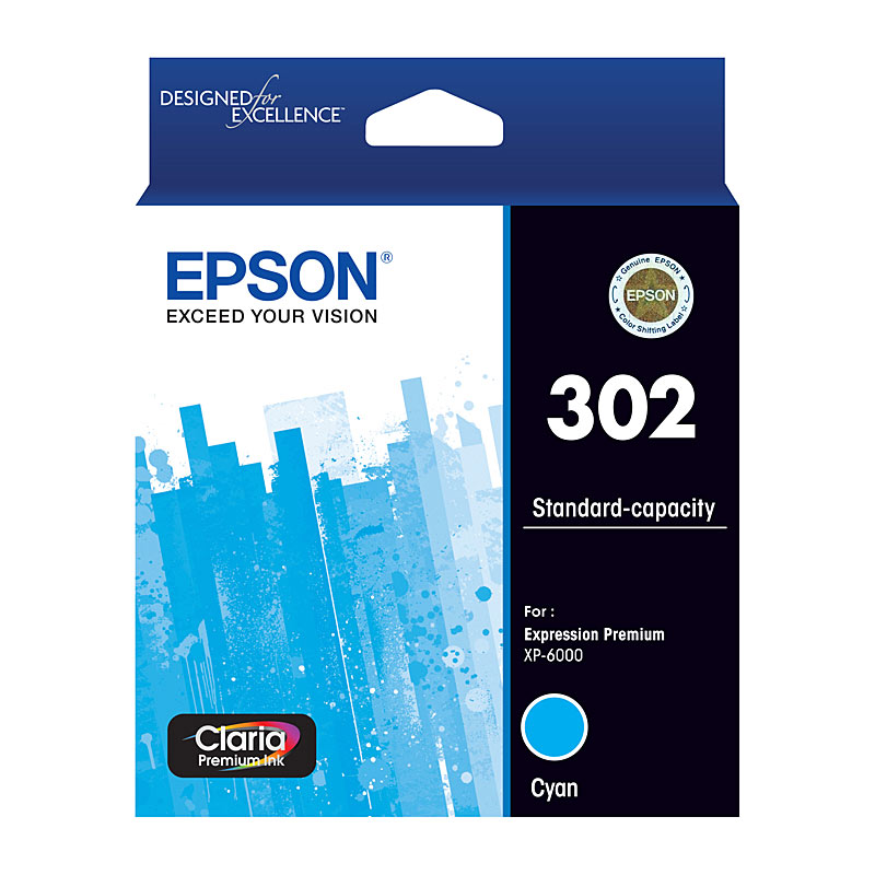 V177-D-E302C_uc__35926_1 EPSON 302 Cyan Ink Cartridge - Image 1