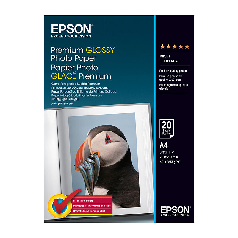 V177-D-E41287_uc__87027_1 EPSON S041287 Glossy Paper A4 - Image 1
