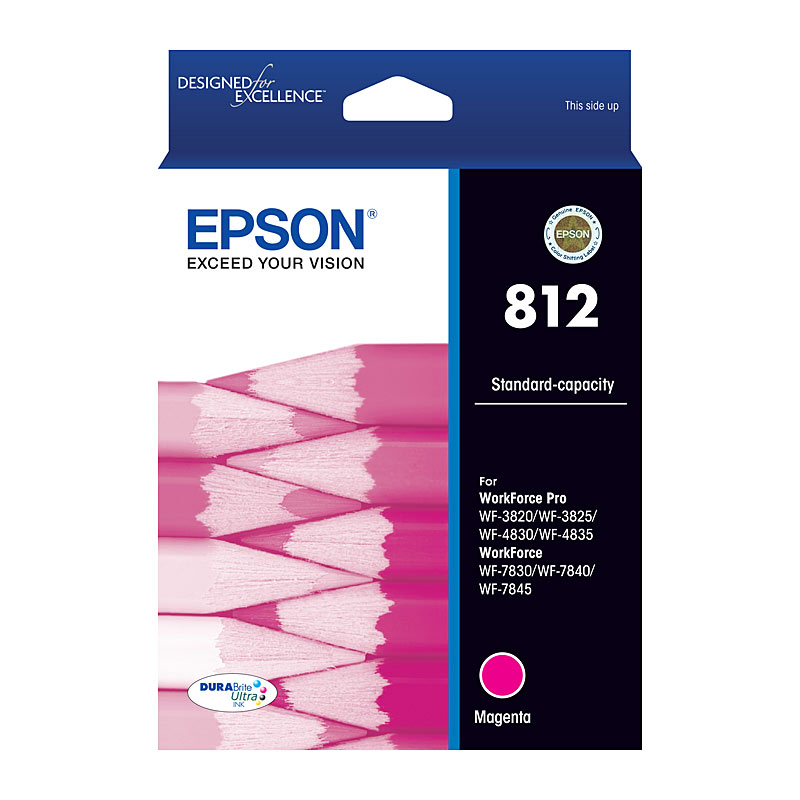 V177-D-E812M_uc__90045_1 EPSON 812 Magenta Ink Cartridge - Image 1