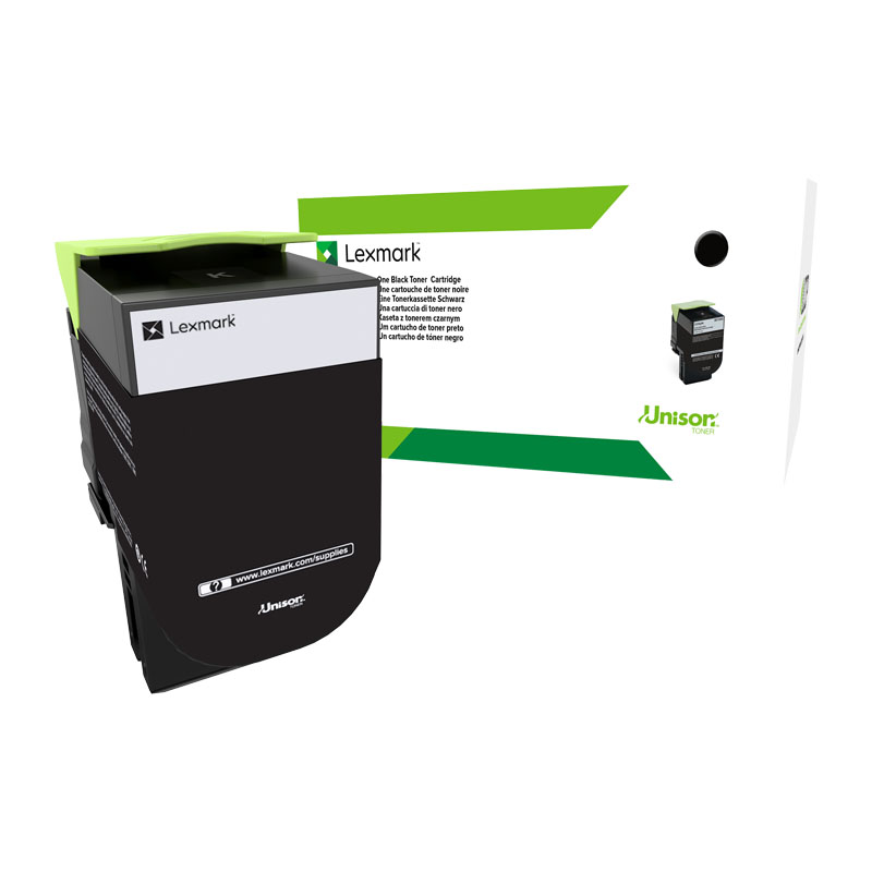 V177-D-LX708HK-uc__76671-00 LEXMARK 708HK HY Black Toner - Image 1