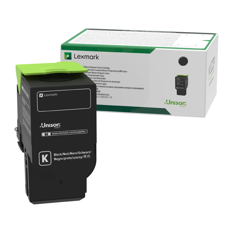 V177-D-LX786UK-uc__33420-00 LEXMARK 78C6UKE UHY Black Toner - Image 1