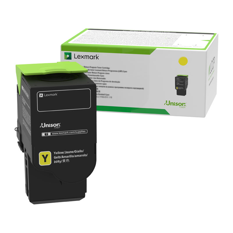 V177-D-LX786XY-uc__80896-00 LEXMARK 78C6XYE XHY Yellow Toner - Image 1